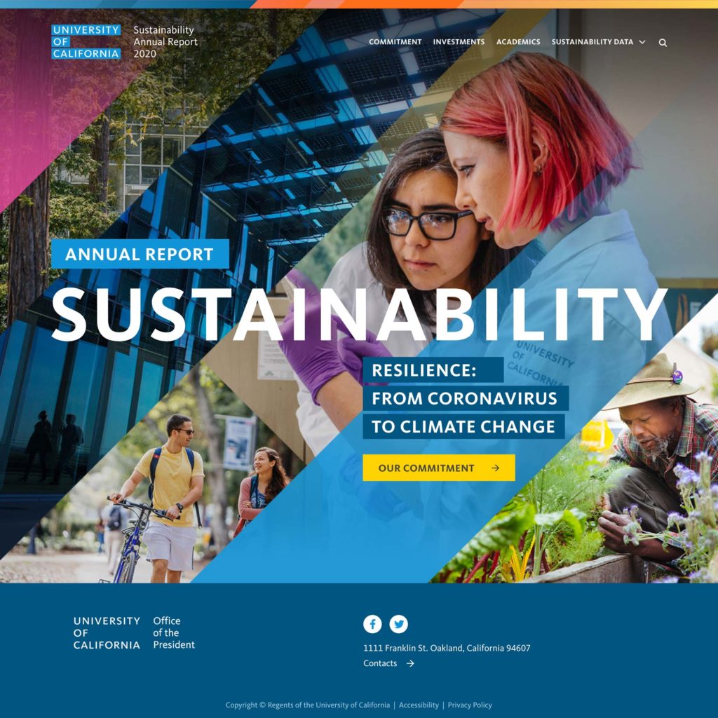 University of California Sustainability Annual Report